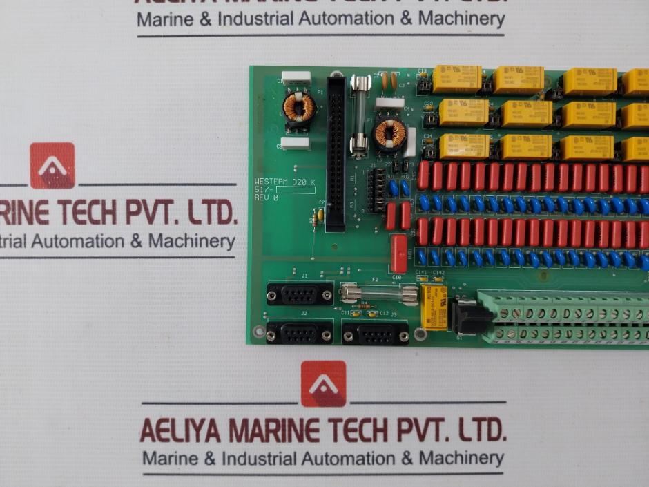 Ge Energy Westerm D20 K Pcb For Control Output Module Rev.0 Tw-4