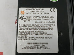 Ic660Bbd023 16-circuit Discrete Dc Source I/O Block Module Ge Fanuc 24Vdc
