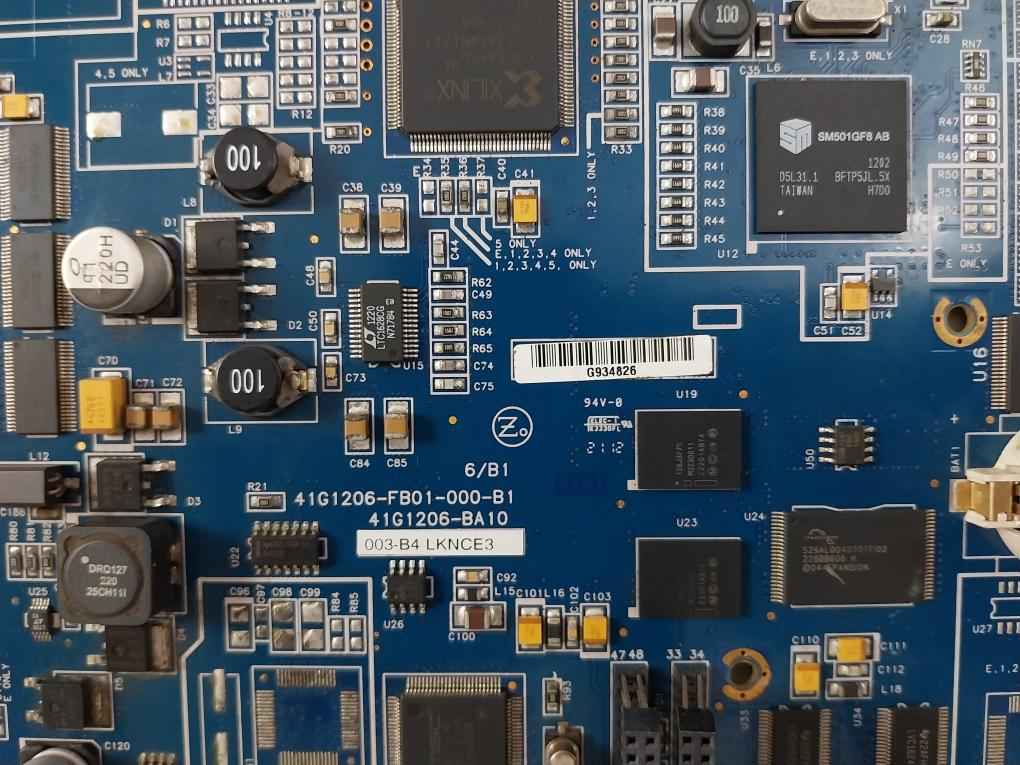 Ge Fanuc 41G1206-fb01-000-b1 Quick Panel Control Operation Interface Pcb 94V-0