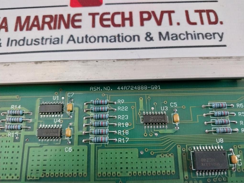 Ge Fanuc 44A724888-g01 11-slot Circuit Base Board