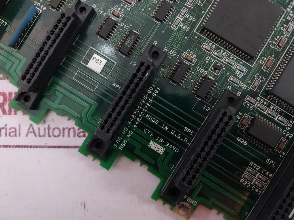 Ge Fanuc 44A731725-g01 Printed Circuit Board 44A731726-001 Gts 18 94V0