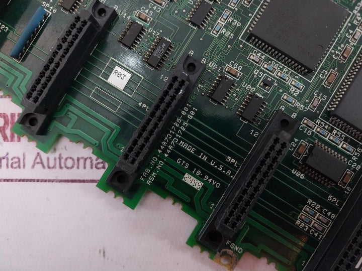 Ge Fanuc 44A731725-g01 Printed Circuit Board 44A731726-001 Gts 18 94V0
