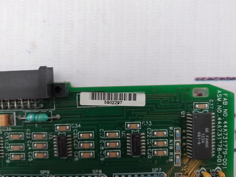 Ge Fanuc 44A731778-g01 16-point Input Module Pcb Card Ic693Mdl645 94V-0 24Vdc