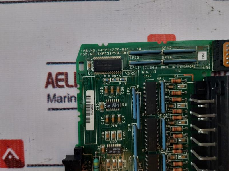 Ge Fanuc 44A731778-g01 Input Module Pcb Card 24 Vdc 44A729182-037R02