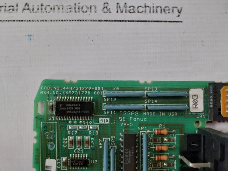 Ge Fanuc 44A731778-g01 Printed Circuit Board Ic693Mdl645 24Vdc 16Pt P/N Logic