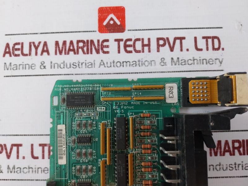 Ge Fanuc 44A731778-g01 Printed Circuit Board, Ic693Mdl646, 24Vdc 16Pt P/N Fast