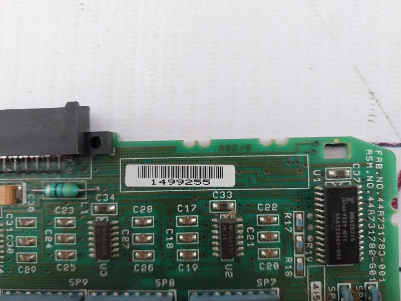 Ge Fanuc 44A731782-g01 16-point Input Module Pcb Card Ic693Mdl656 24Vdc R03