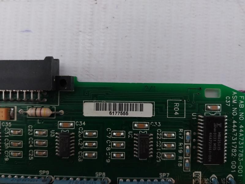 Ge Fanuc 44A731782-g01 16-point Input Module Pcb Card Ic693Mdl656 24Vdc R04