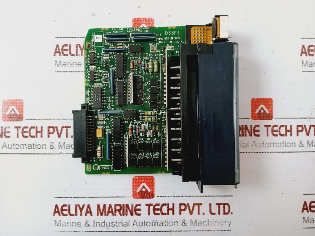 Ge Fanuc 44A735252-g01 Input Module, D33F1, 44A735253-001 R01/1