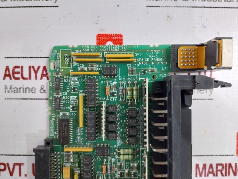 Ge Fanuc 44A735252-g01 Pcb Output Module 12/24 Vdc Ic693Mdl742
