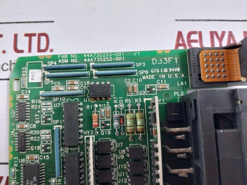 Ge Fanuc 44A735252-g01 Printed Circuit Board D33F1 Gts 11B 94V0 Mdl742