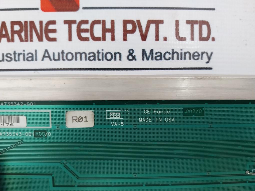 Ge Fanuc 44A735342-g01 11-slot Pcb Backpanel 44A735343-001 R00/0