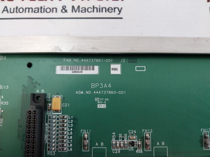 Ge Fanuc 44A737860-g01 11-slot Circuit Base Board 94V