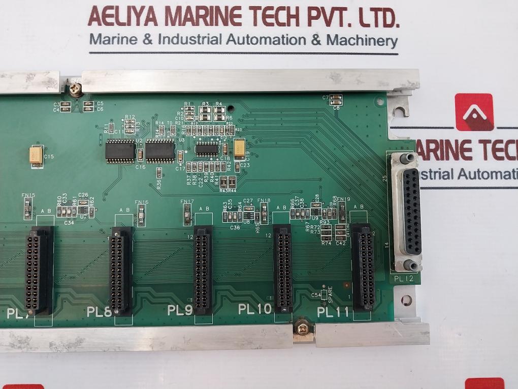 Ge Fanuc 44A737860-g01 11-slot Circuit Base Board 94V