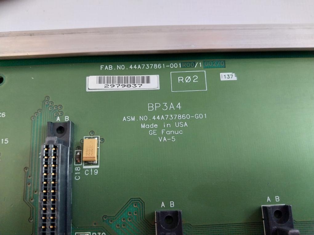 Ge Fanuc 44A737860-g01 Slot Circuit Base Board Bp3A4