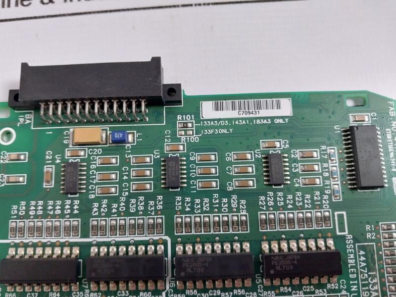 Ge Fanuc 44A751198-g01 Plc Input Module Circuit Board Et166 94V-0