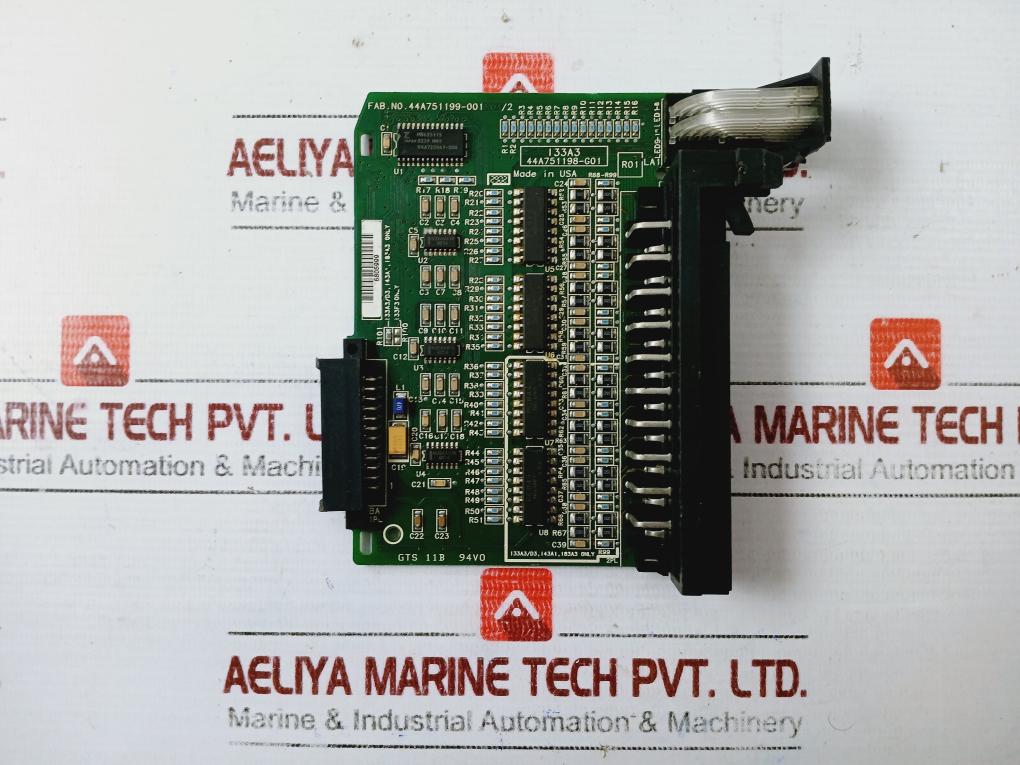 Ge Fanuc 44A751198-g01 Plc Input Module, Gts 11B, 6805999