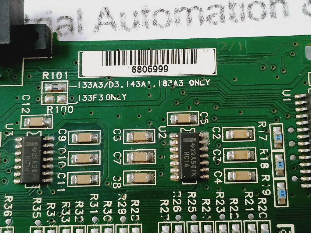 Ge Fanuc 44A751198-g01 Plc Input Module, Gts 11B, 6805999