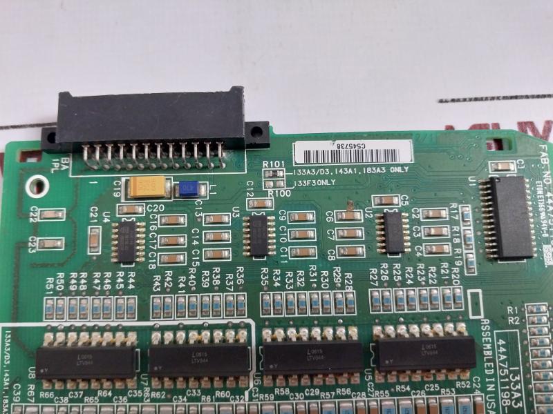 Ge Fanuc 44A751198-g01 Printed Circuit Board Ic693Mdl645 Input 24Vdc 16Pt