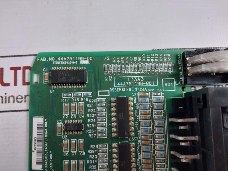 Ge Fanuc 44A751198-g01 Printed Circuit Board Ic693Mdl645 Input 24Vdc 16Pt