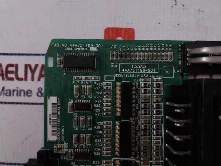 Ge Fanuc 44A751198-g01 Printed Circuit Board Input 24Vdc 16Pt P/N Logic Module