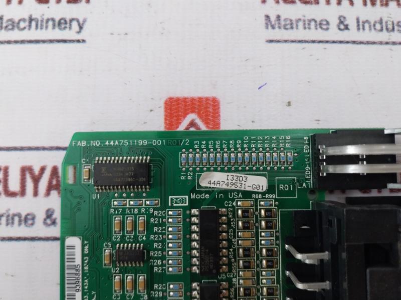 Ge Fanuc 44A751199-001 16-point Input Module Pcb Card 94V Mdl646 44A749531-g01