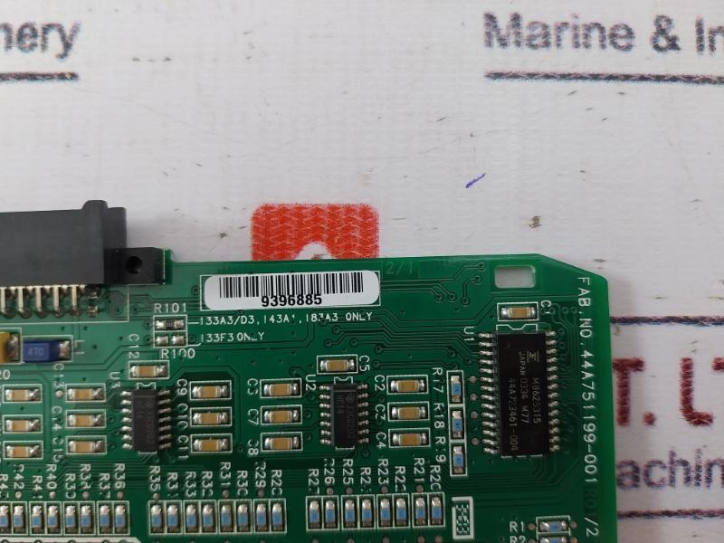 Ge Fanuc 44A751199-001 16-point Input Module Pcb Card 94V Mdl646 44A749531-g01