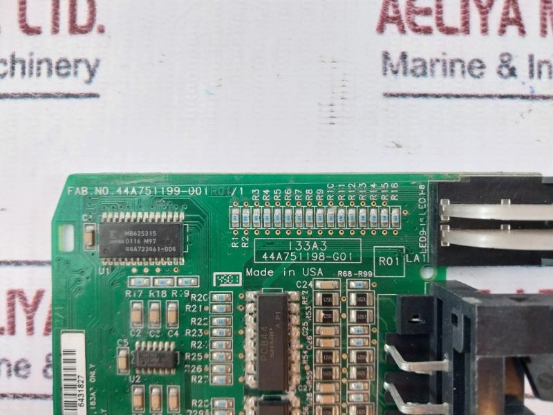 Ge Fanuc 44A751199-001 Pcb For Input 24Vdc 16 Point P/N Logic Module Ic693Mdl64