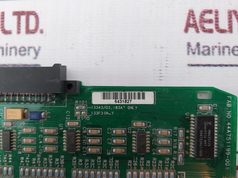 Ge Fanuc 44A751199-001 Pcb For Input 24Vdc 16 Point P/N Logic Module Ic693Mdl64