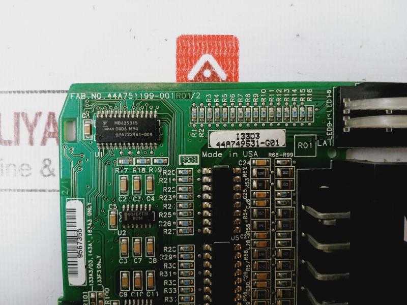 Ge Fanuc 44A751199-001 Pcb For Plc 24Vdc 16 Point Input Module Ic693Mdl646