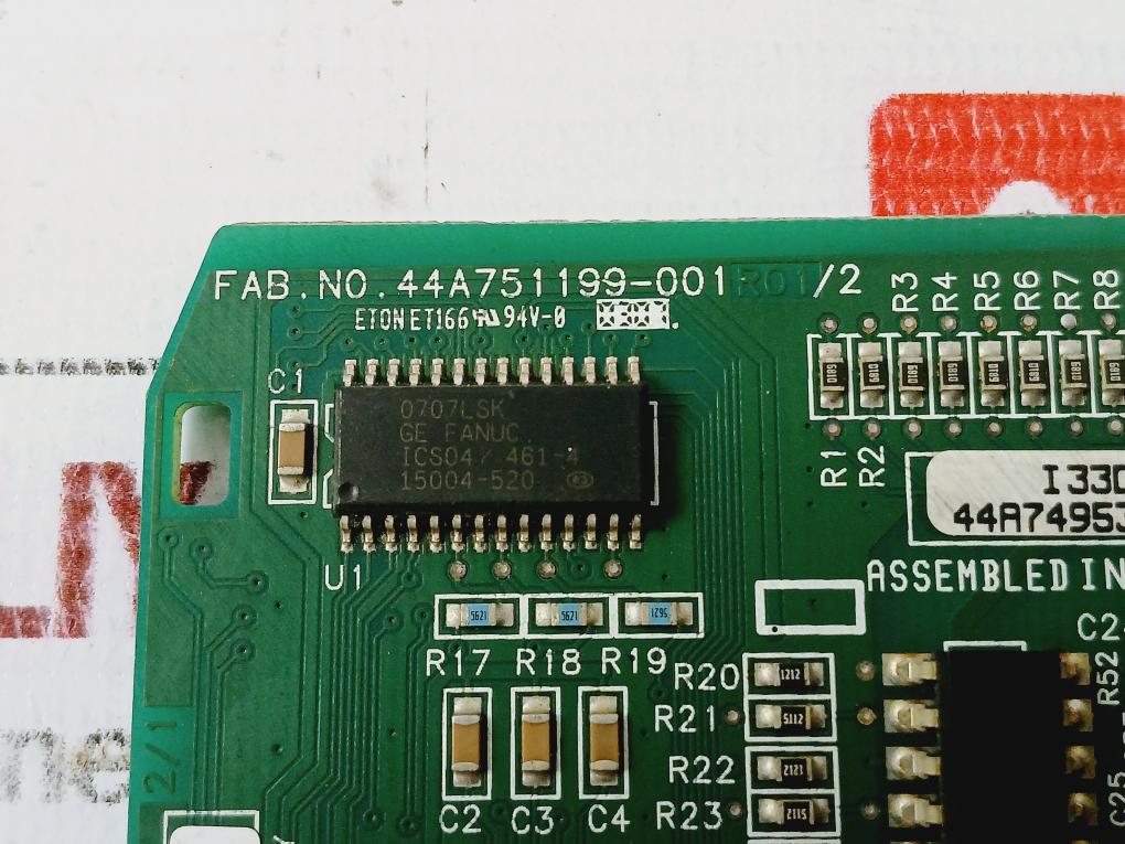 Ge Fanuc 44A751199-001 Pcb For Plc Pos/Neg Logic Input Module 44A749531-g01