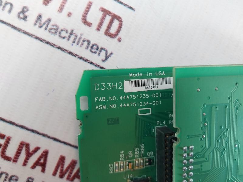 Ge Fanuc 44A751235-001 Plc Input Module Assembly Pcb Card 44A751234-g01