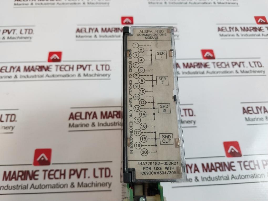 Ge Fanuc Alspa N80 Communications Module For Use With Ic693cmm304/305