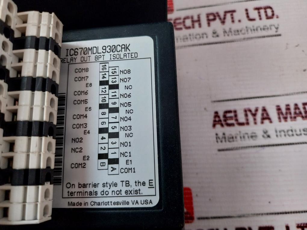 Ge Fanuc Field Control Ic670Gbi002Jca1 Bus Interface Unit 50-60Hz