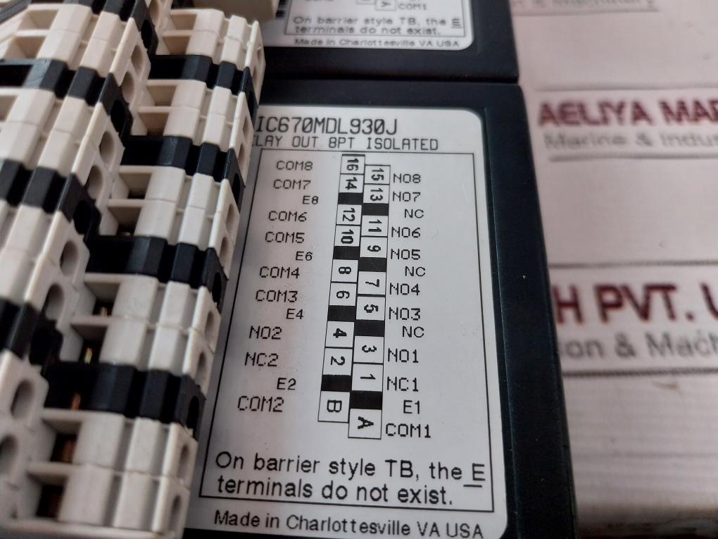Ge Fanuc Field Control Ic670Gbi002Jca1 Bus Interface Unit 50-60Hz