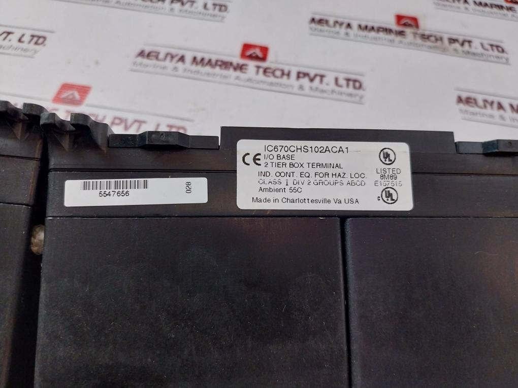 Ge Fanuc Field Control Ic670Gbi002Jca1 Bus Interface Unit 50-60Hz