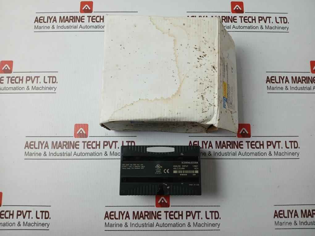 Ge Fanuc Ic200Alg230A Analog Input Module 12 Bit E157515 4Ch 60C
