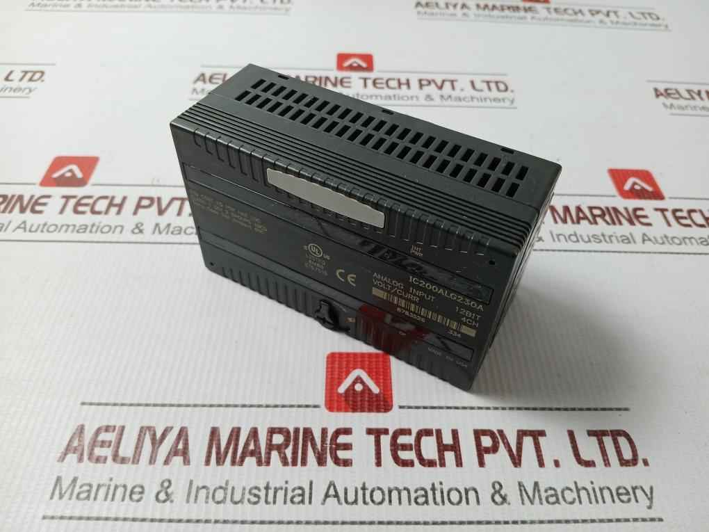 Ge Fanuc Ic200Alg230A Analog Input Module 12 Bit E157515 4Ch 60C