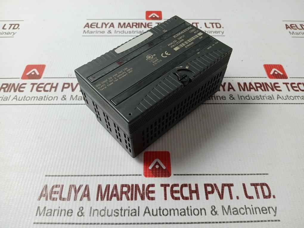 Ge Fanuc Ic200Alg230A Analog Input Module 12 Bit E157515 4Ch 60C