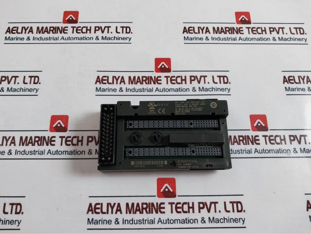 Ge Fanuc Ic200Chs003L Connector Style I/O Carrier