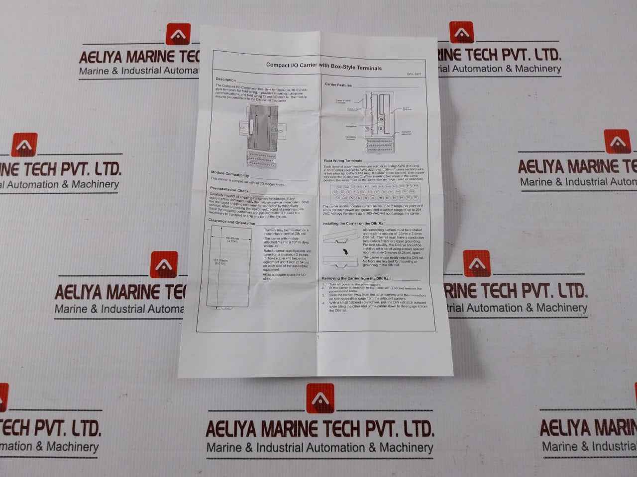 Ge Fanuc Ic200Chs022B Compact I/O Carrier With Box-style Terminals 300V 10A