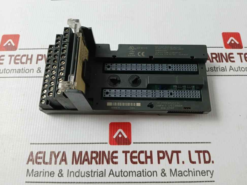 Ge Fanuc Ic200Chs022G Compact I/O Carrier Box Style E157515