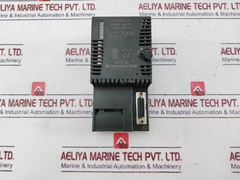 Ge Fanuc Ic200Cmm020-ea Modbus Master Serial Module Class I Div 2