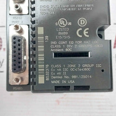 Ge Fanuc Ic200Cpu001-ce Cpu Module Cpu001-ce Rs-232 Rs-485 2.63" X 5.04"
