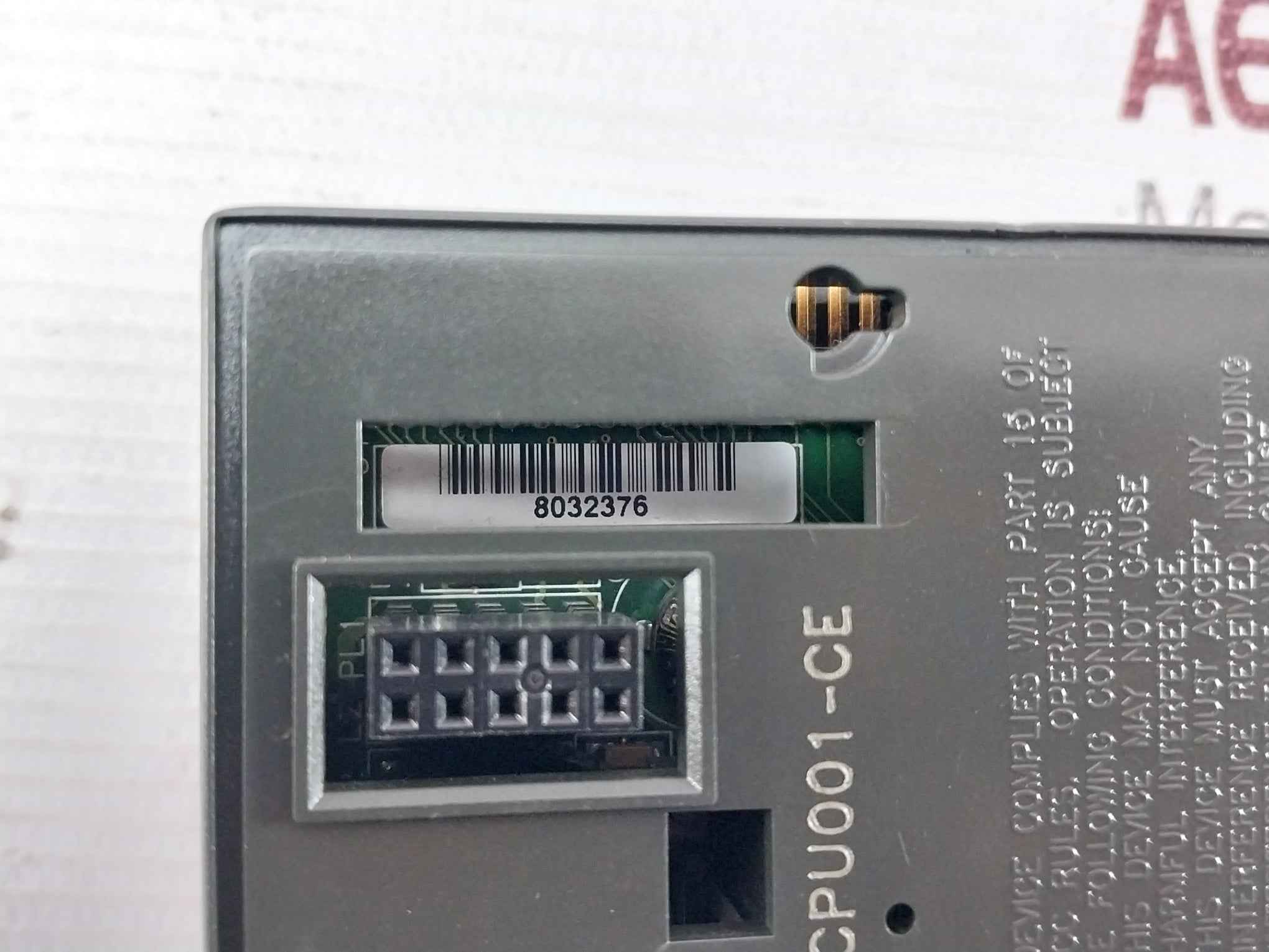 Ge Fanuc Ic200Cpu001-ce Cpu Module Cpu001-ce Rs-232 Rs-485 2.63" X 5.04"