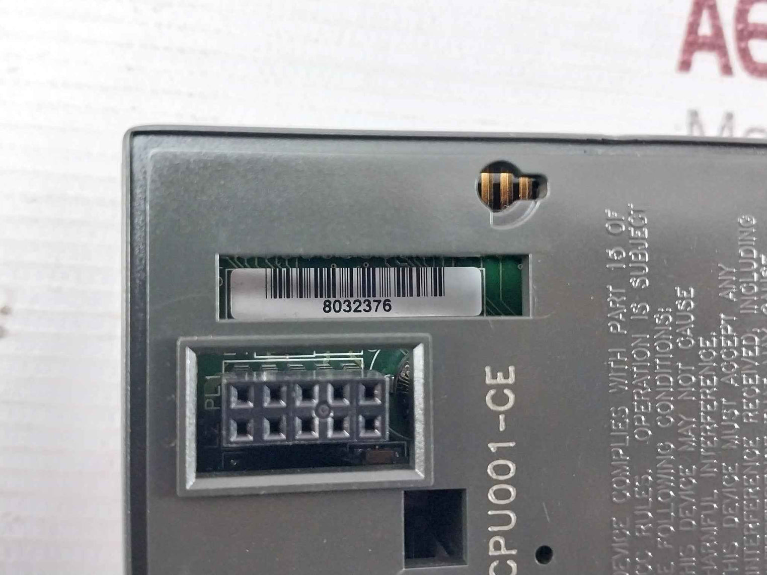 Ge Fanuc Ic200Cpu001-ce Cpu Module Cpu001-ce Rs-232 Rs-485 2.63