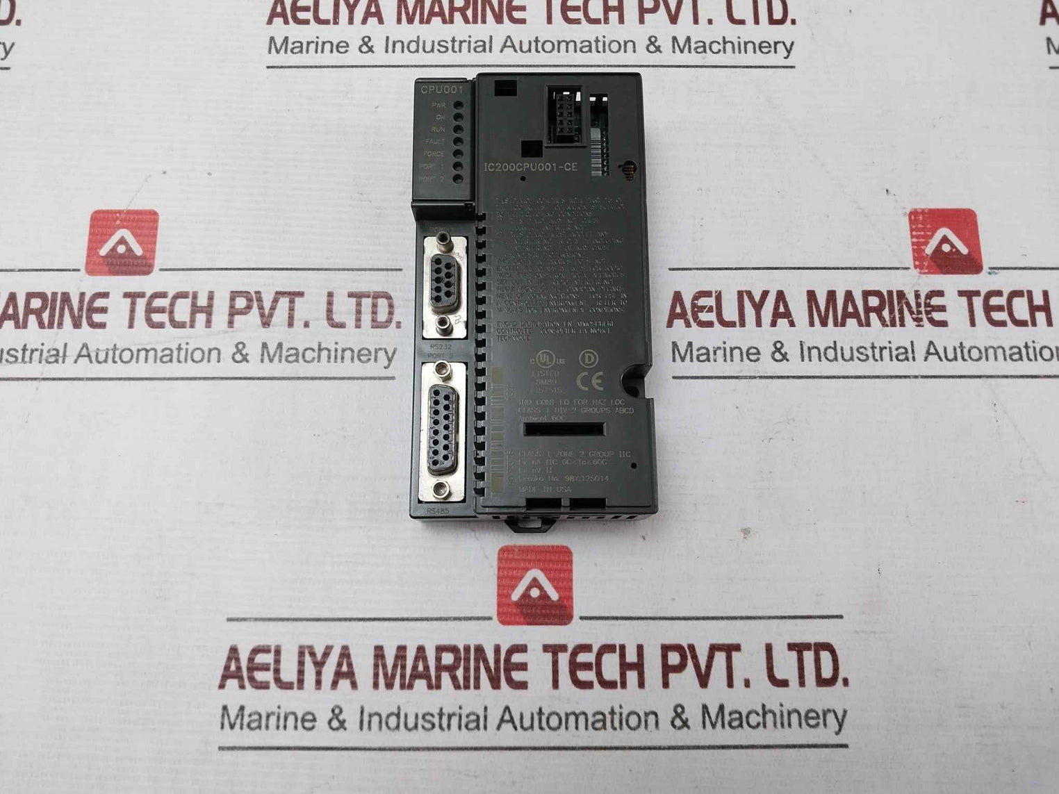 Ge Fanuc Ic200Cpu001-ce Cpu Module Cpu001-ce Rs-232 Rs-485 2.63