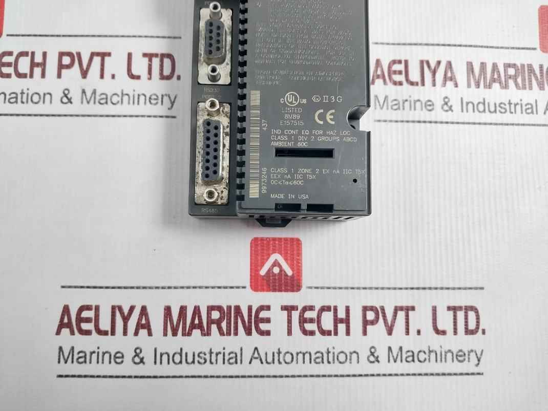 Ge Fanuc Ic200cpu001-eh Central Processing Unit (without Battery)