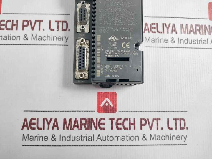 Ge Fanuc Ic200cpu001-eh Central Processing Unit (without Battery)