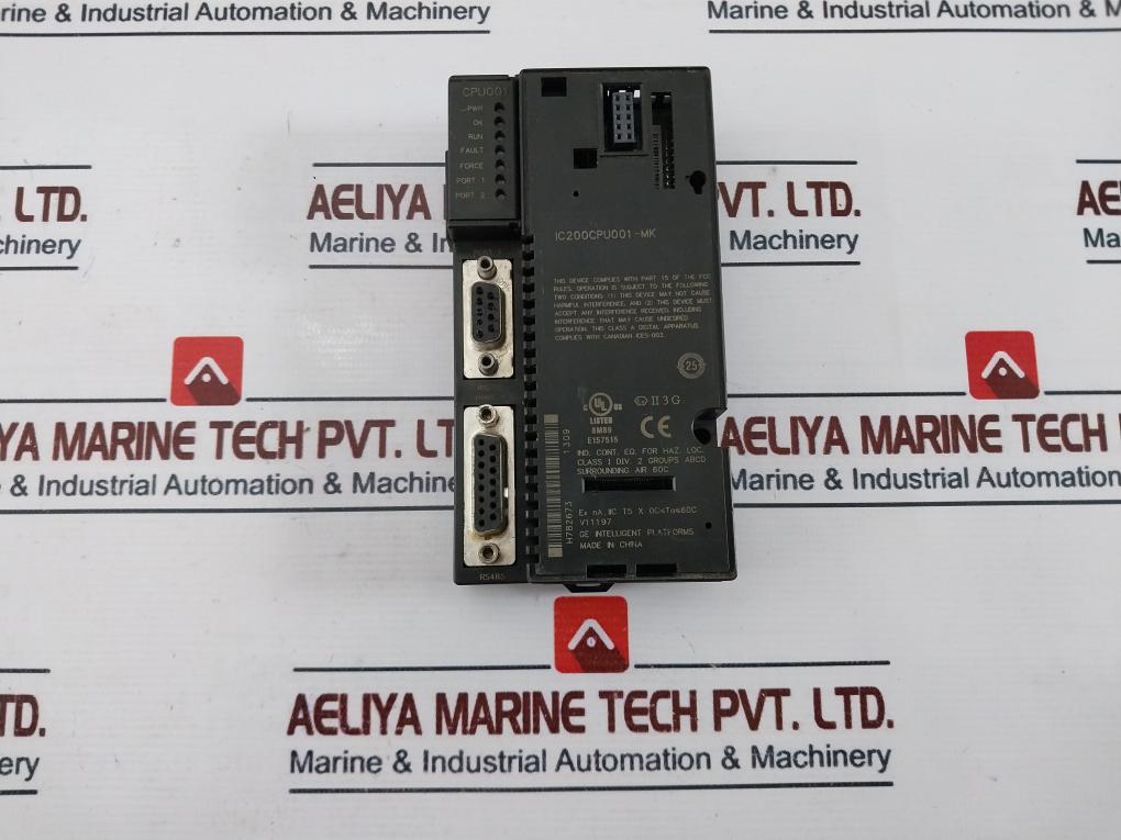 Ge Fanuc Ic200Cpu001-mk Cpu Module